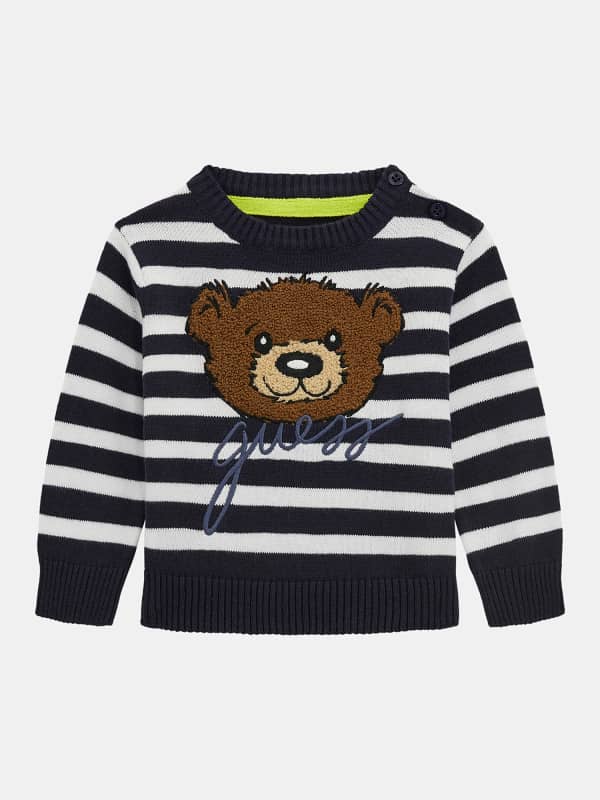Bestickter Pullover