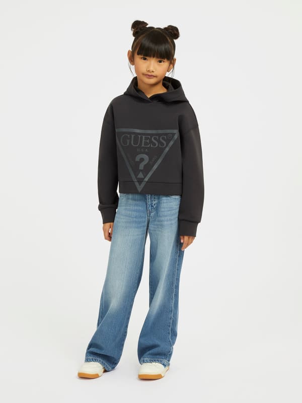 Active Sweatshirt Mit Logo-Dreieck