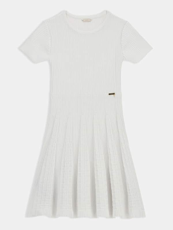 Guess Kids Pleated Sweater Dress