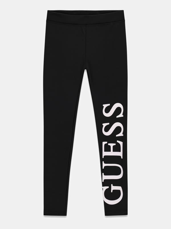 Legging Mit Logo-Print