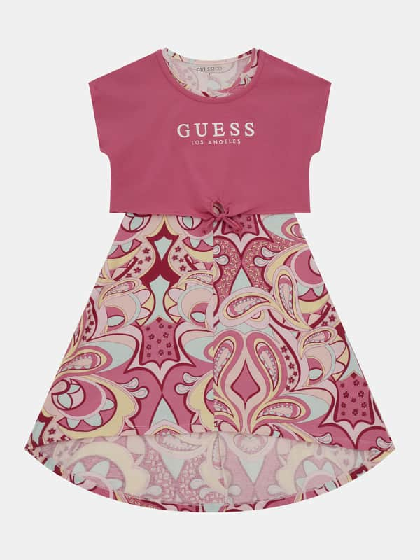 Guess Kids All Over Print Dress