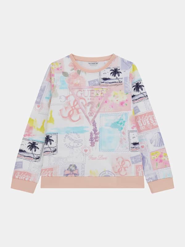 Sweat-Shirt Imprimé All-Over