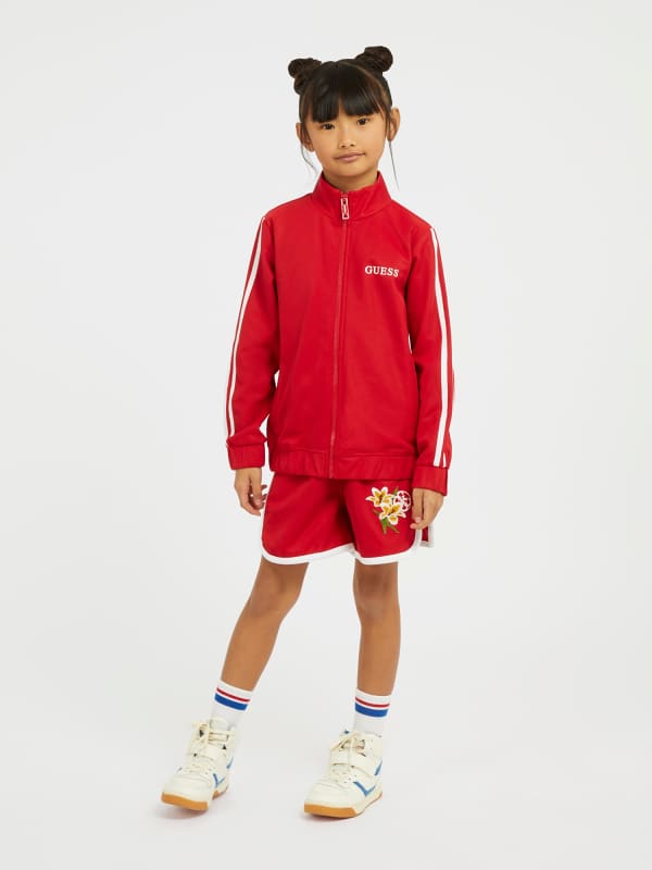 Guess Kids Floral Embroidery Sweatshirt