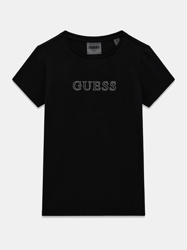 T-Shirt Frontlogo Strasssteinen