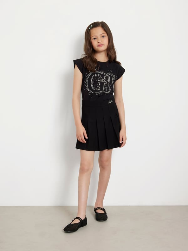 Plisowana Mini Spódnica
