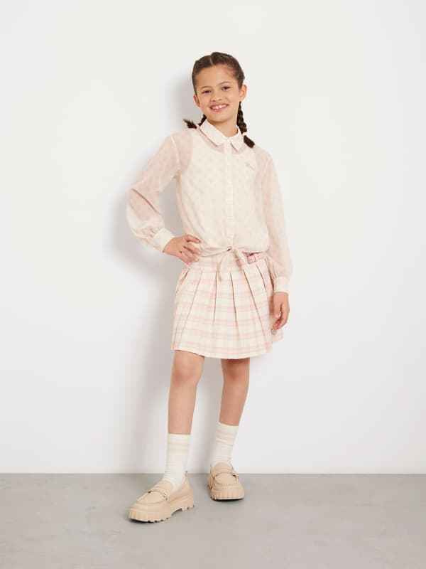 Plisowana Mini Spódnica