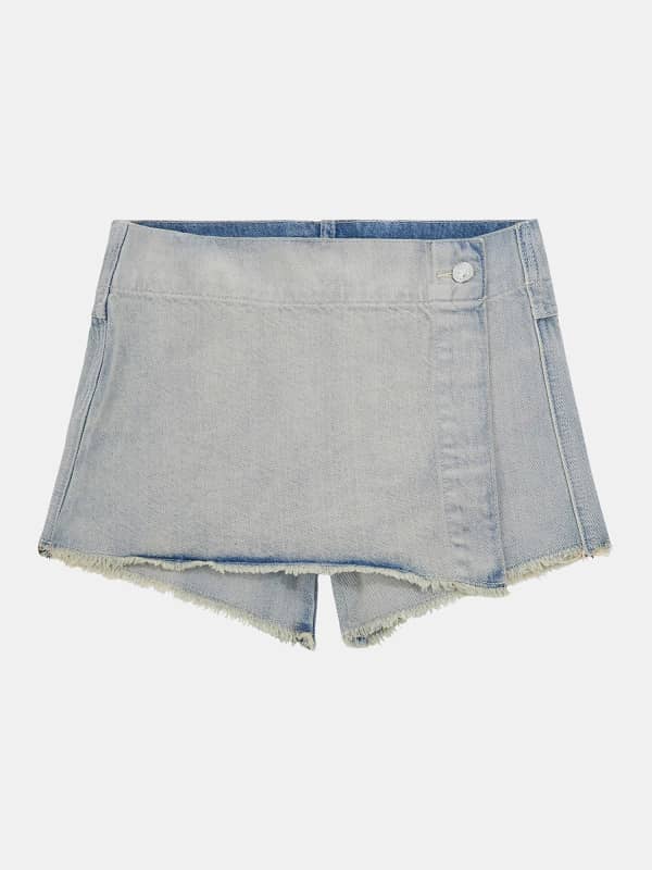Kurzer Jeans-Skort