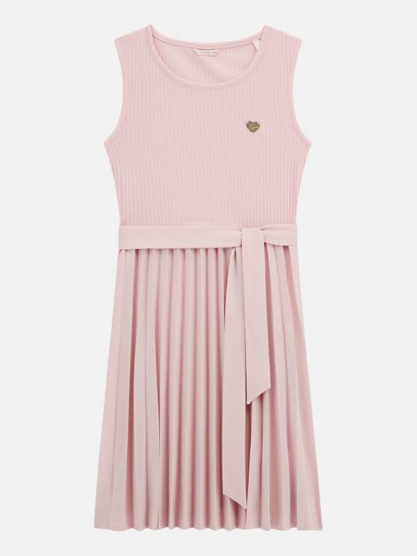 Mittellanges Plisseekleid
