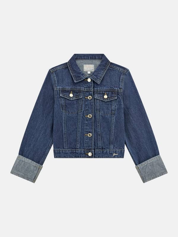 Jeansjacke Lurex