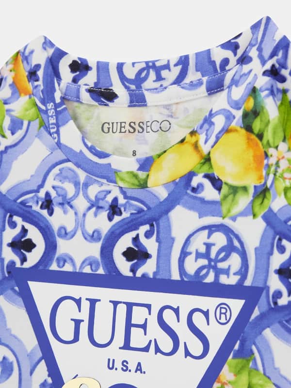  Guess Kids Bedrucktes T-shirt 