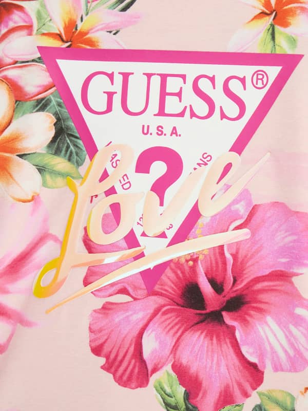  Guess Kids Bedrucktes T-shirt 