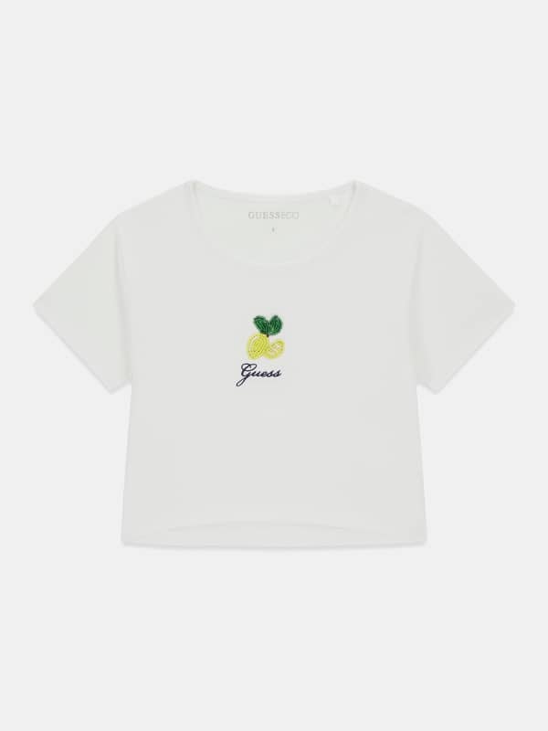 T-Shirt Con Perline