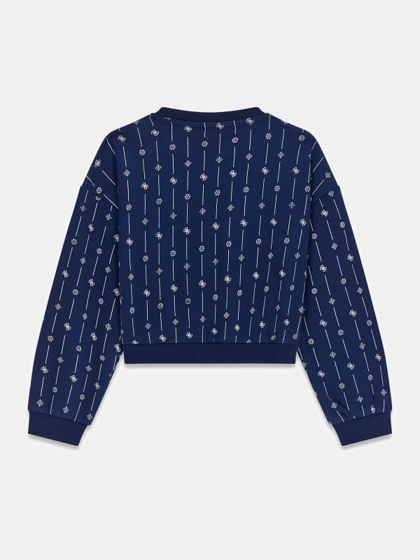  Guess Kids Sweatshirt Mit Aufgedrucktem Logo 