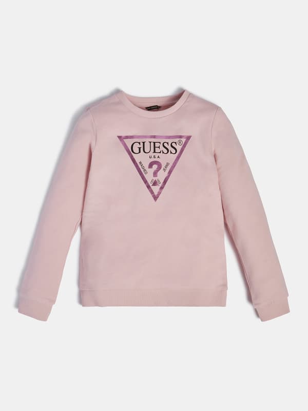 Sweat-Shirt Logo Triangle Irisé