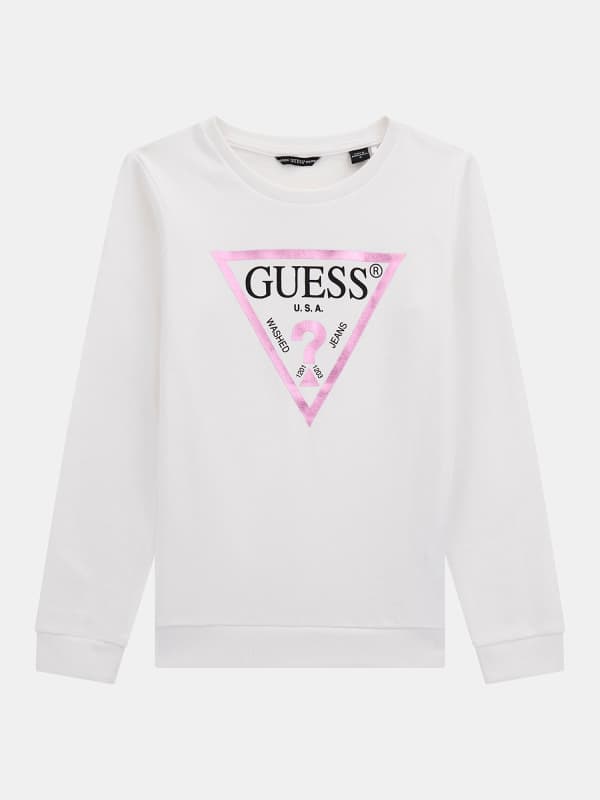 Sweat-Shirt Logo Triangle Irisé