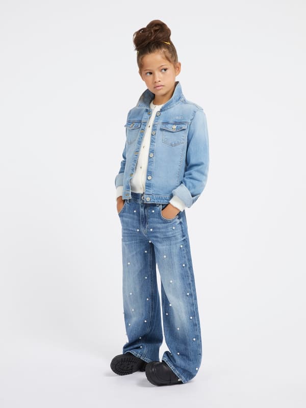 Guess Kids Regular Fit Denim Jacket