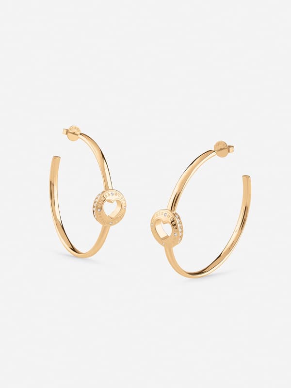 Boucles Doreilles Rolling Hearts