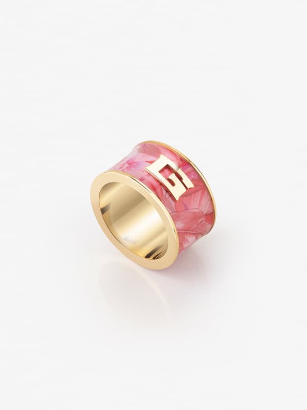 guess “foulard” ring