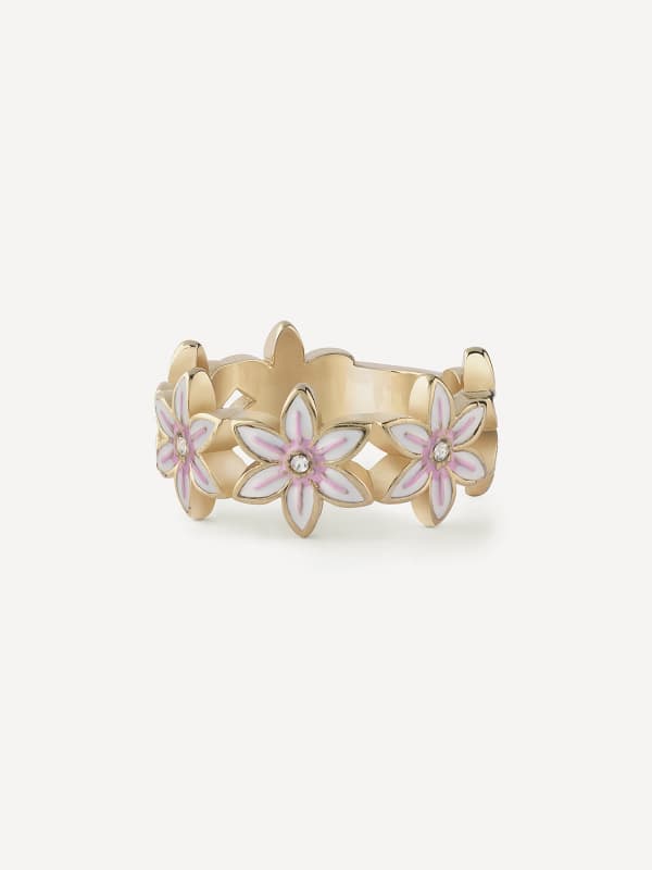 Ring White Lotus