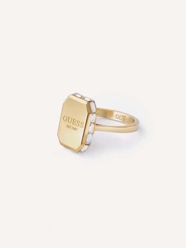 bague hashtag guess