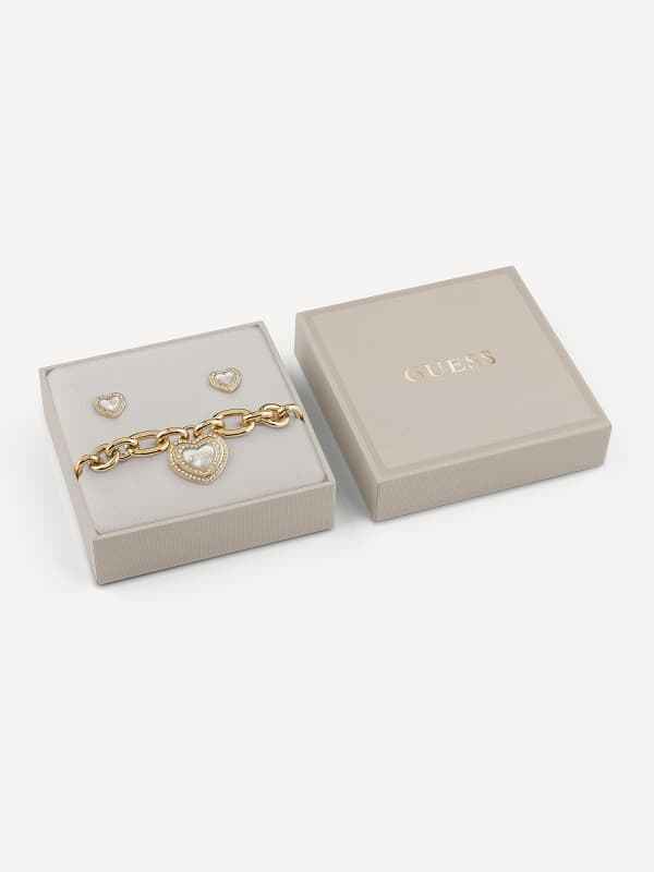 Coffret Bracelet Et Boucles Doreilles Amami