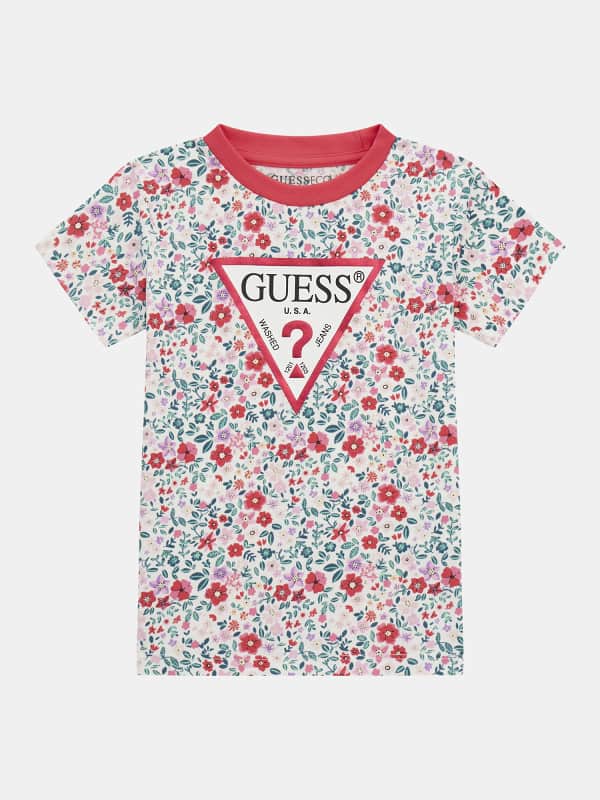 T-Shirt Imprimé Floral All-Over
