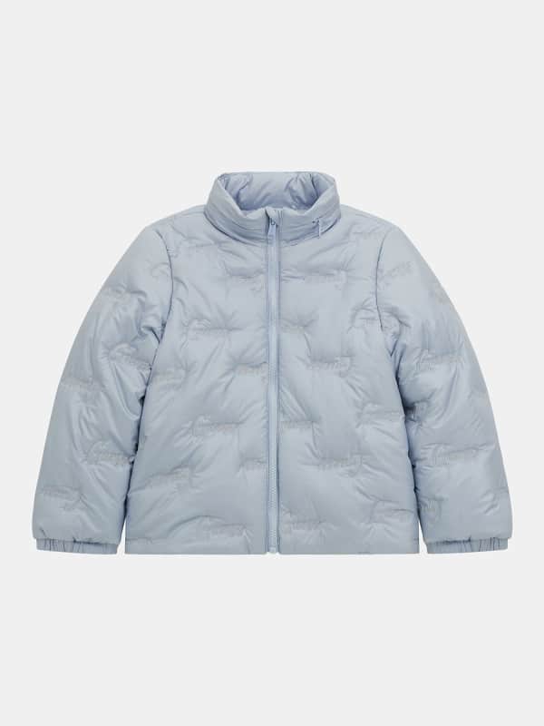 Guess Kids Logo Embroidery Puffer