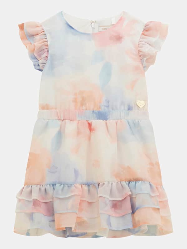 Fit And Flare-Kleid Chiffon