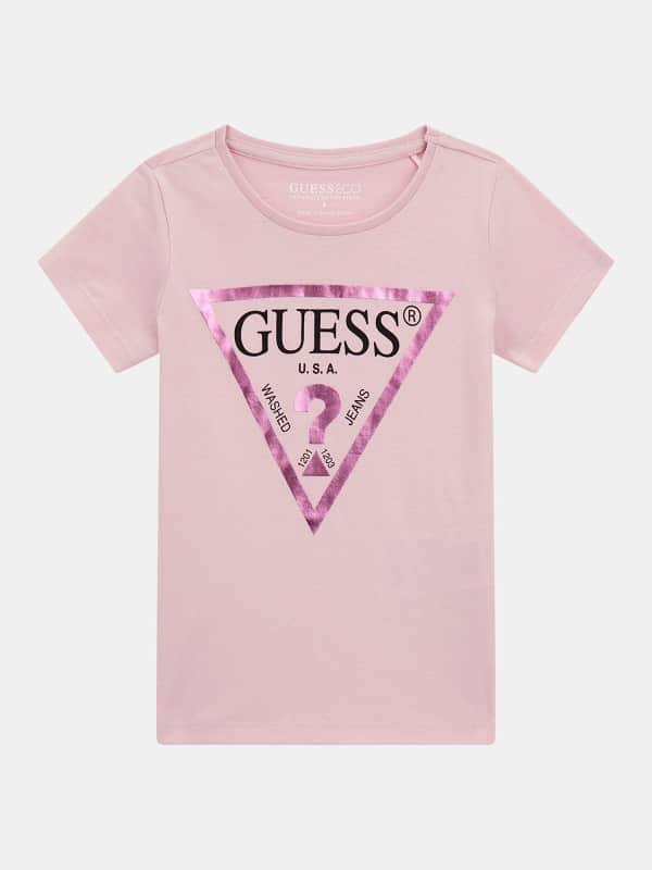 T-Shirt Avec Logo Triangle Irisé
