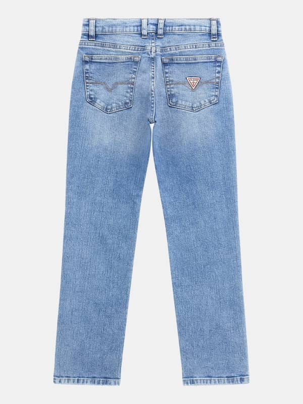  Guess Mid Waist Straight Jeans 