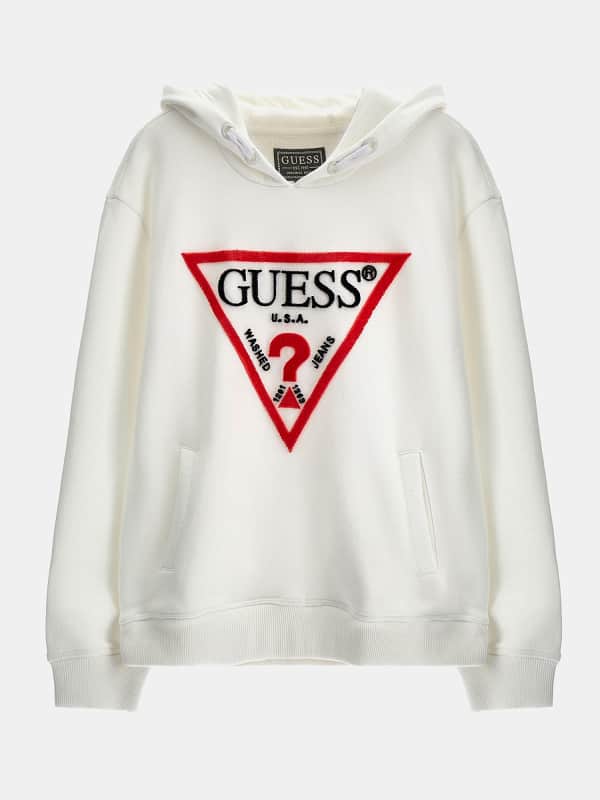Sweatshirt Mit Logo-Dreieck