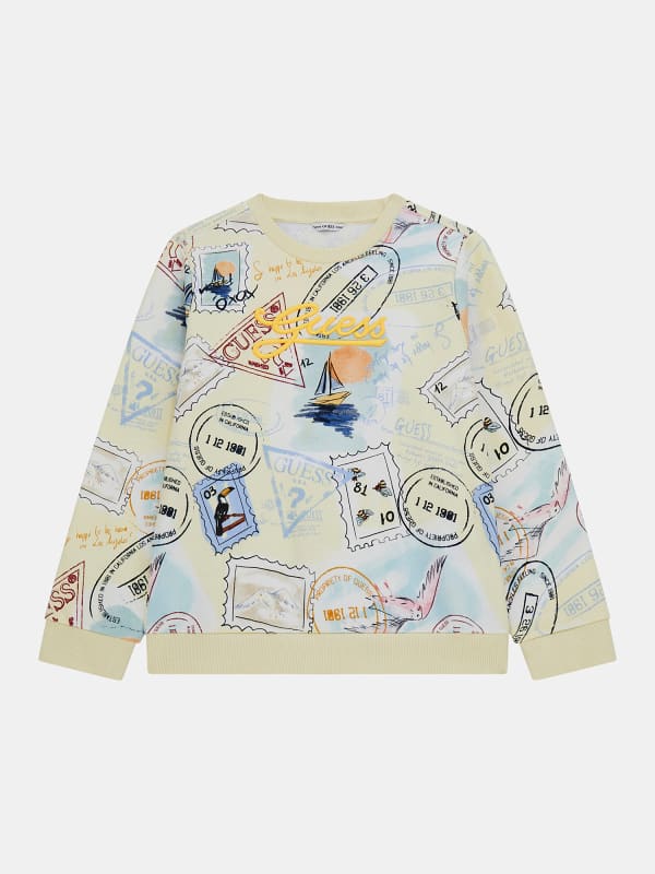 Sweat-Shirt Imprimé All-Over