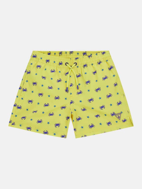 Short De Bain Imprimé All-Over