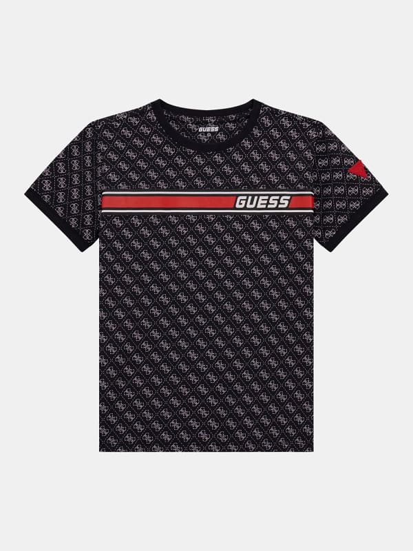Stretch-T-Shirt 4G-Logoprint
