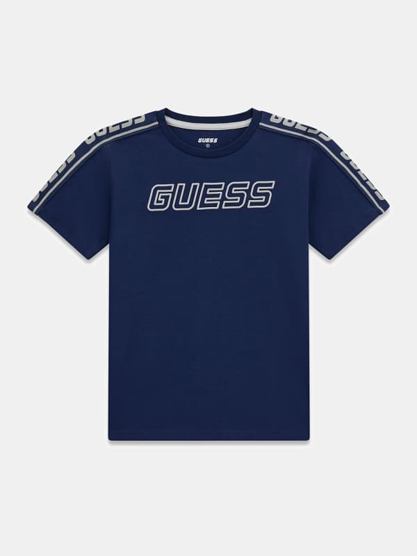 T-Shirt Mit Seitlichem Logo-Band