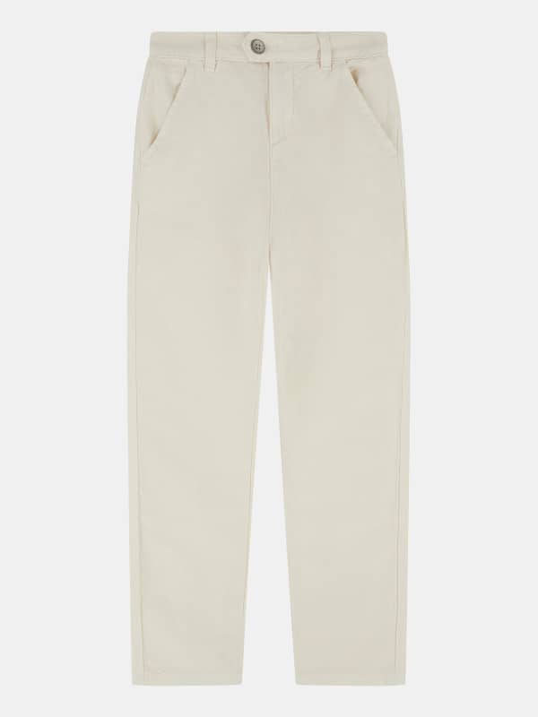 Chinohose Leinenmix