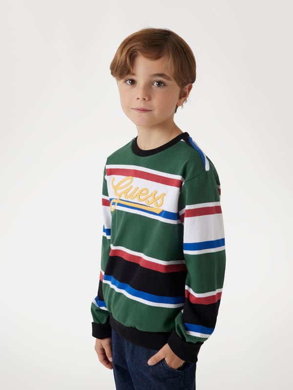 Gestreiftes Sweatshirt