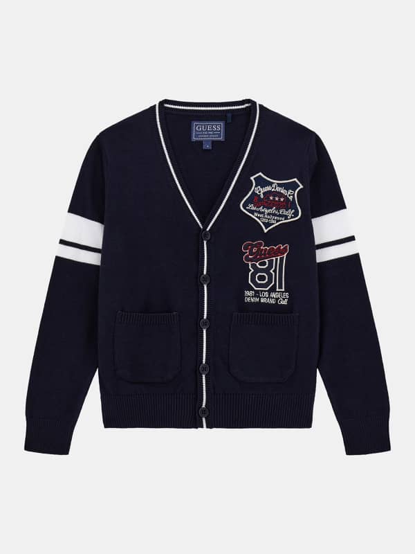Cardigan Logo-Patches