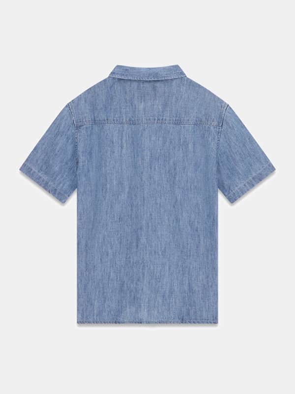  Guess Kids Hemd Aus Leinenmischung 