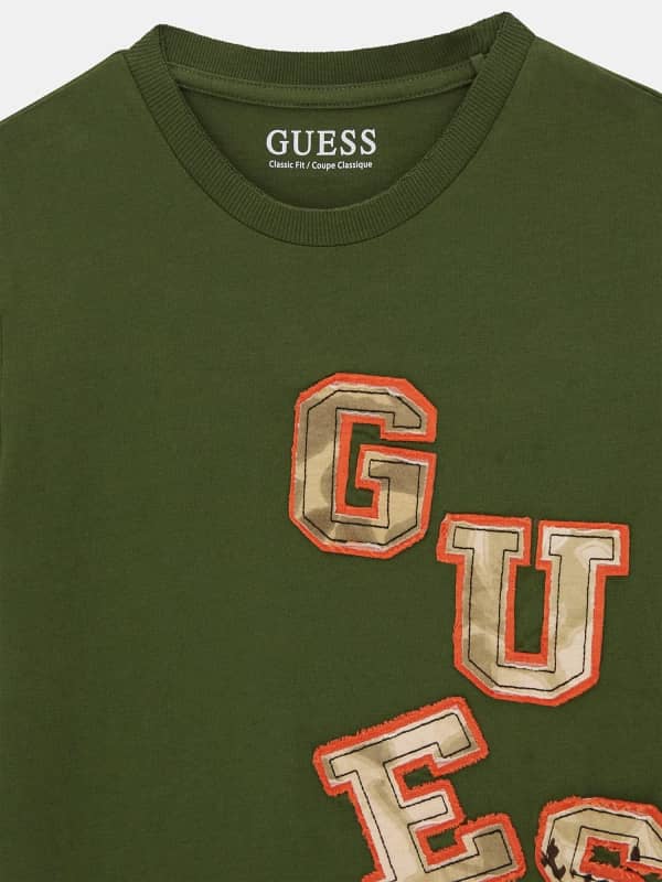  Guess Kids T-shirt Mit Logo-patch 