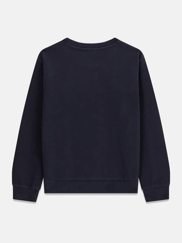  Guess Kids Logo-patch-sweatshirt 