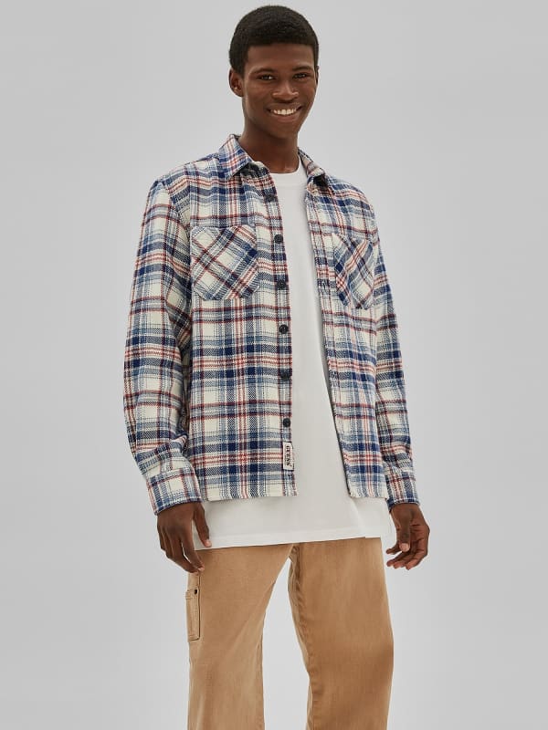 

Фланелевая Рубашка В Клетку