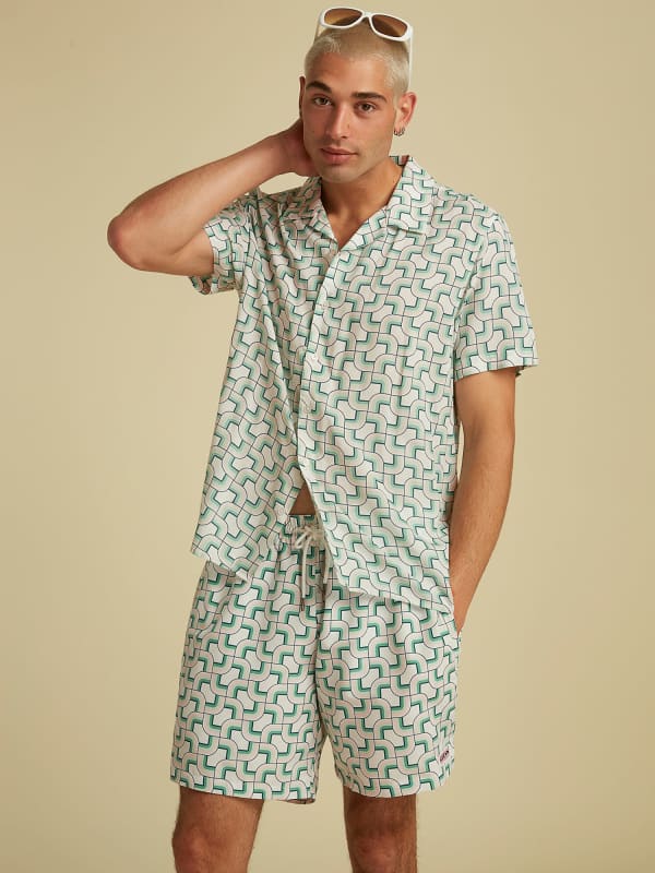 

Рубашка Со Сплошным Принтом