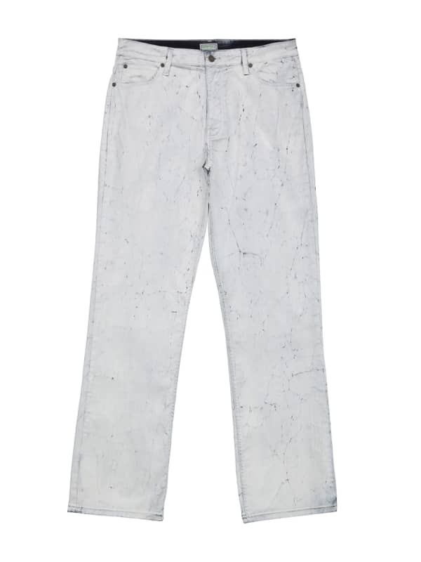 Guess Painted Twill Flare Pants