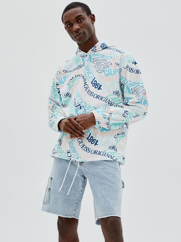 

Толстовка С Узором Из Логотипов