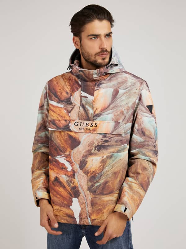 Jacke Allover-Print