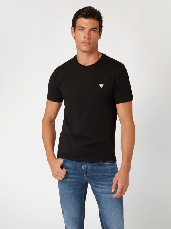 Guess Small Triangle Logo T-Shirt