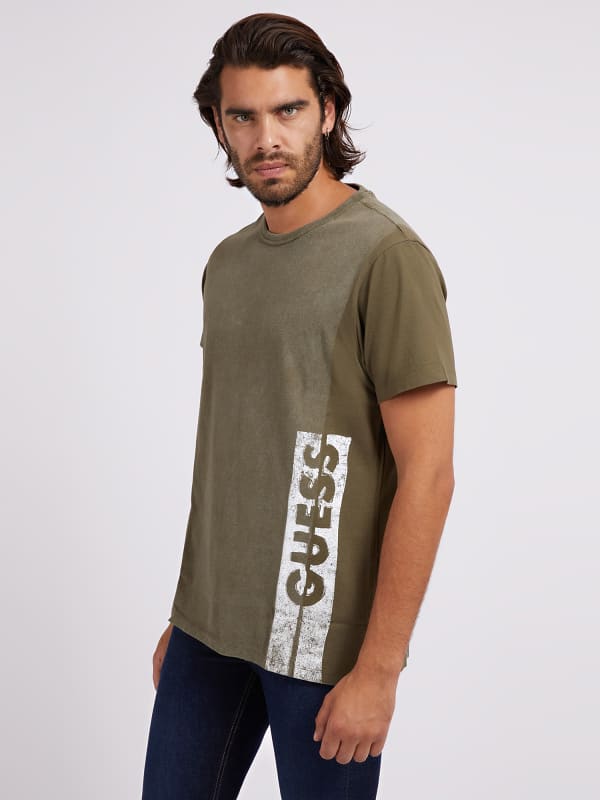 T-Shirt Con Logo Laterale