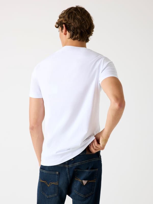  Guess T-shirt Mit Logo-dreieck 
