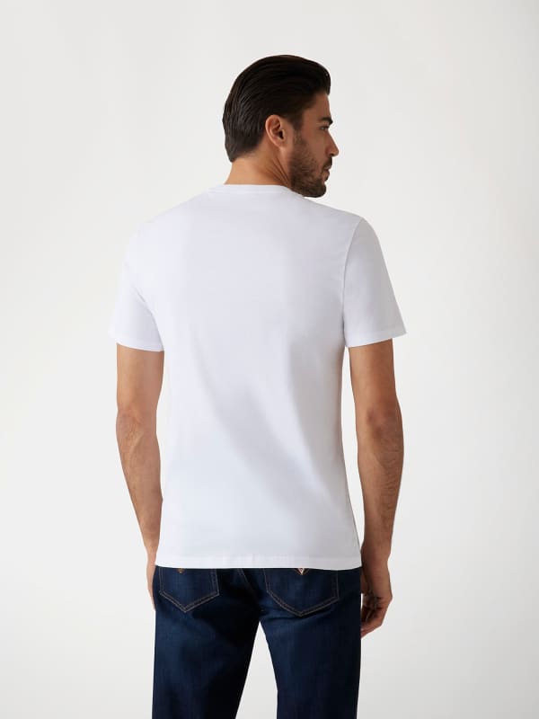 Guess T-shirt Kleines Logo 